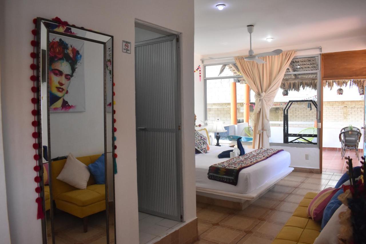 Hotel Ximajo Casa Piedra Brisas de Zicatela Zewnętrze zdjęcie